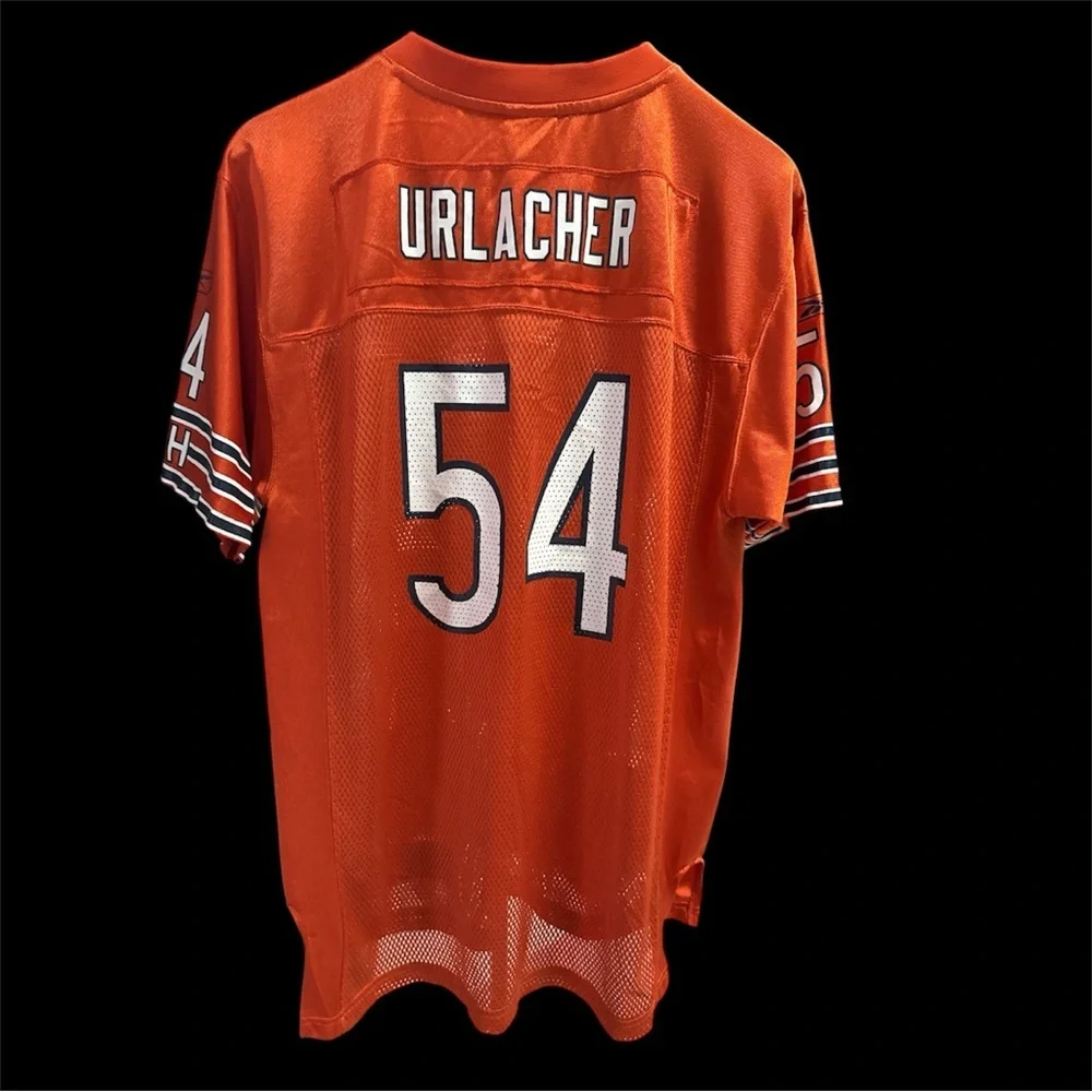 NFL Reebok Youth XL Chicago Bears Brian Urlacher 54 Jersey Orange